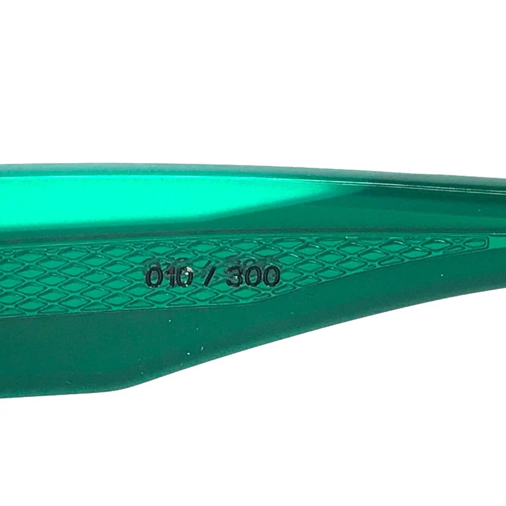Alfredo Kerbs Eyeglasses Frames NAMA GRGY Green Gray Oversized Thick 58-10-143